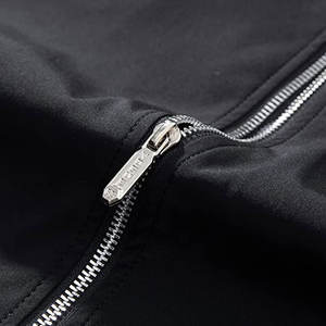 Chaqueta bomber de hombre personalizada de alta calidad de tela genuina superventas, precio al por mayor con logotipo personalizado, opción de talla grande disponible - Product Image 3