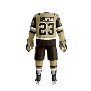 Dernière conception d'uniformes de hockey sur glace de qualité supérieure, prix de gros, nouveaux uniformes de sport d'équipe personnalisés, uniformes de hockey sur glace pour hommes - Product Image 5