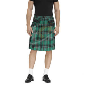 Nouveau Style sur mesure hommes tartan kilts couleur unie hommes Tartan Kilts à vendre fabriqué au Pakistan hommes Tartan Kilts - Product Image 5