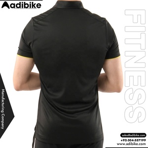 Polo chemise Sublimation imprimé meilleure vente chemises demi manches sur mesure hommes gym Fitness hauts 2025 haute qualité - Product Image 5