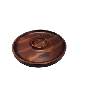Plateaux de service de table en bois, plateau design unique, nouveau design, plateau à chips et sauce, pour la maison et les mariages - Product Image 2