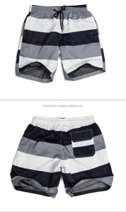 กางเกงชายหาดลายทางคุณภาพสูง แฟชั่นฤดูร้อน กางเกงขาสั้นสไตล์หรูหรา กางเกงขาสั้นสำหรับใส่ในสวนสาธารณะ ขายส่งแบบ OEM - Product Image 6