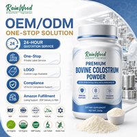 Capsules de colostrum bovin OEM, étiquette privée, supplément de colostrum en poudre, capsules de colostrum bovin pour la santé intestinale, soutien immunitaire