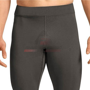 Leggings de yoga respirants à séchage rapide personnalisés OME, taille plus, vêtements pour hommes, élasthanne/polyester, taille élastique - Product Image 5