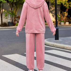 Transpirable de alta calidad Último diseño Logotipo personalizado Niñas Niños Chándal Con capucha Superventas Niñas Niños Chándal - Product Image 4