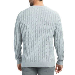 Vente en gros de pulls tricotés Streetwear pour hommes Meilleure vente Chandails sur mesure design OEM pour hommes à bas prix - Product Image 2