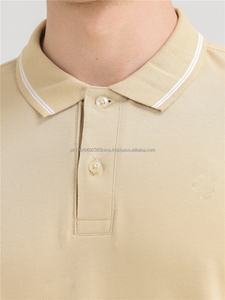 Mens <b>Polo</b> T Shirt Wholesale Custom Logo Stain <b>Water</b> Oil Resistant Casual <b>Polo</b> T Shirts Men Cotton - Product Image 5