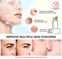 Sérum Bio Lifting Essence NAD Peptides, Sérum Lifting NAD pour le visage, peau terne