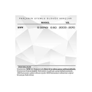 Engranaje del motor del techo corredizo para BMW 5 Series E60 - Product Image 3