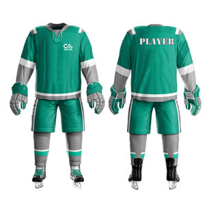 Uniforme de hockey sur glace personnalisé en polyester de haute qualité uniforme de hockey sur glace à bas prix fabriqué en usine - Product Image 4