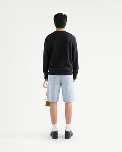 Sudadera de Algodón de Manga Larga para Hombre, con Hombreras Bordadas, Ajuste Entallado, Alta Calidad, Logotipo Privado Personalizado, Estilo Informal, Vietnam - Product Image 4