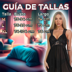 Babydoll 100% Seta con Pizzo e Tessuto Satinato Ghiaccio, Design con Scollo a V - Product Image 6