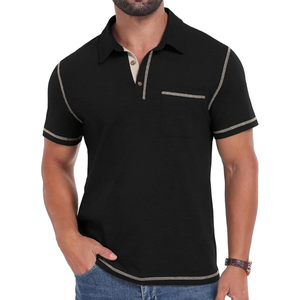 Camisa de Hombre, 100% Algodón, Manga Corta, Cierre de Botones, Estilo Casual de Verano, Cuello Clásico, Transpirable, con Estampado por Transferencia Térmica - Product Image 2