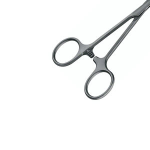 Couleur noire 5.5 pouces hémostat incurvé et droit pince hémostatique pince à percer pince inoxydable par Instrument Surgiright - Product Image 5