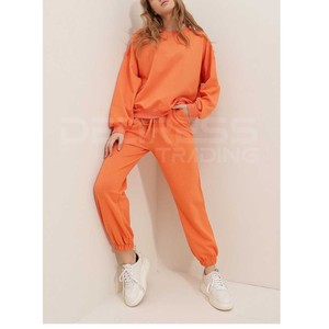 Los mejores conjuntos de Co-ords para damas 330 y 550 GSM Sudaderas de gran tamaño con conjunto de pantalones Chándales de mujer Premium de alta calidad - Product Image 1