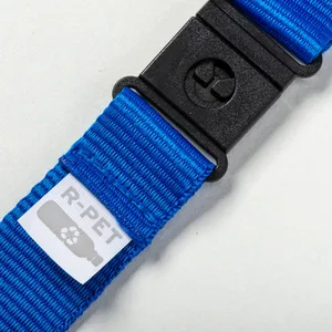 Cordino Personalizzato in R-PET con Moschettone per Promozioni Ecosostenibili - Product Image 6