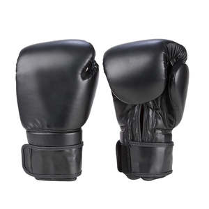 Guantes de entrenamiento profesional de alta calidad Guantes de boxeo de cuero PU personalizados con logotipo personalizado - Product Image 3