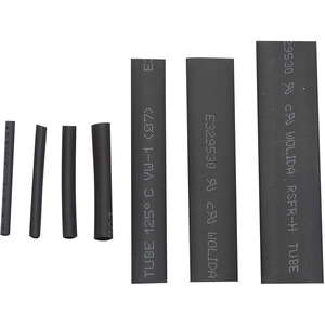 Ensemble de 127 pièces de gaines thermorétractables de 7 tailles, rapport 2:1, 600 V, pour câbles électriques, assortiment de gaines de protection d'isolation - Product Image 5