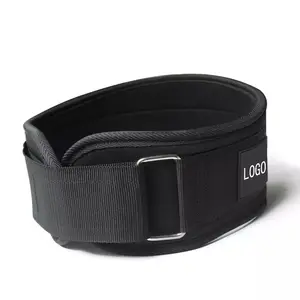 Venta caliente cómodo equipo de gimnasio de neopreno cadena ponderada soporte de cintura levantamiento de pesas cinturón de inmersión extraíble - Product Image 1