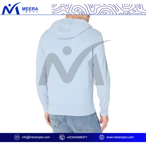 Sudadera con capucha para hombre con logotipo personalizado y cremallera, Sudadera con capucha de lana, ropa de calle, atuendo informal para entrenamiento de gimnasio, deportes y ropa de invierno diaria - Product Image 4