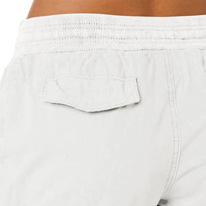 Pantalones cortos de playa deportivos personalizados, novedad de verano, pantalones cortos de motorista para gimnasio con cordón elástico de retazos suaves de talla grande para mujer - Product Image 5