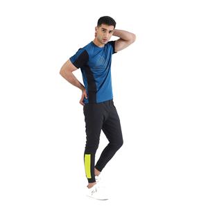 100% camisetas de poliéster al por mayor camiseta de gimnasio Ringer camiseta de gimnasio de secado rápido 140 GSM camiseta para correr camiseta de alta calidad para hombres - Product Image 2