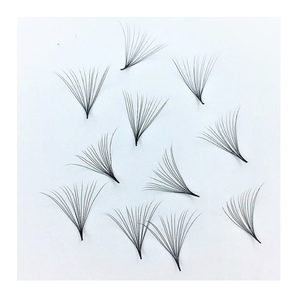 Extensiones de Pestañas de Volumen Completo Hechas a Mano con Pelo Sintético 10D de Entrega Rápida para Uso en Salones de Belleza, Bandeja para Maquillaje Diario Sexy - Product Image 4