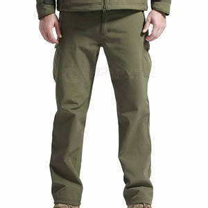 <b>Men's</b> New Arrival Casual Cotton Cargo Pocket <b>Pants</b> Quick Dry Loose Fit Fashionable Long Style Elastic Waist Closure Flat Design - Product Image 4