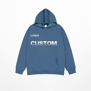 Sweat-shirt unisexe 100% coton sweat-shirt à capuche épais de haute qualité avec logo doublé éponge française vierge hommes printemps hiver - Product Image 3