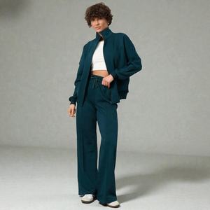 Ensemble de survêtement pour homme, coupe ample, coupe-vent, de haute qualité, pantalon de survêtement et sweat à capuche, ensemble 2 pièces, en molleton - Product Image 5