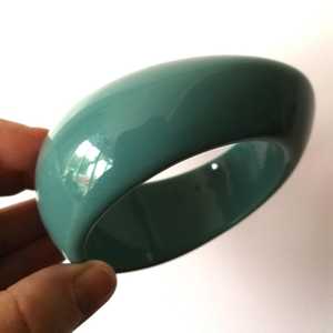 Luxury <b>Resin</b> Bangles Embedded with <b>Stones</b>, Shells & Gold Flakes, Gift for Her - Product Image 3