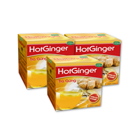 Produits du Vietnam, poudre de boisson instantanée au gingembre, poudre de jus 3 en 1, aliments et boissons, thé en gros