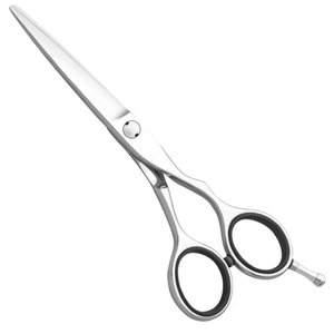 Ensemble professionnel de ciseaux de coupe et d'amincissement de cheveux en acier inoxydable barbier coiffure Logo personnalisé droit pointu 20 pièces - Product Image 1