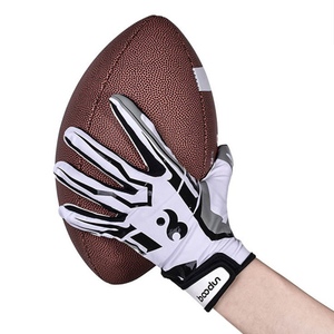 Men's Women's Full Finger Silicone Baseball American Football Gloves Breathable with Adjustable <b>Wristband</b> Anti-Slip <b>Sports</b> Gear - Product Image 3