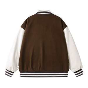 Chaqueta de hombre personalizable, éxito de ventas, chaqueta de béisbol universitaria para hombre, chaqueta cortavientos con cuello levantado para hombre - Product Image 5