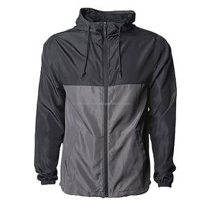 Chaqueta cortavientos ligera para hombre, cortavientos en blanco, impermeable, para deportes al aire libre, chaqueta cortavientos de talla grande para hombre - Product Image 1