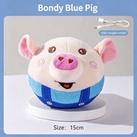 Jouets interactifs pour chiens et chats : balles électriques en peluche qui sautent, chantent et couinent – Lot de balles pour animaux de compagnie en gros