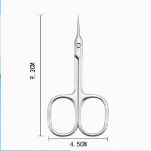 Ciseaux pour peaux mortes de première génération, en acier inoxydable, pour retirer les cuticules, ciseaux à ongles de beauté, outil de manucure professionnel - Product Image 6