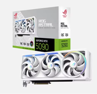 Carte graphique pour ordinateur de bureau de jeu ROG Astral RTX 5090 32 Go GDDR7 512 bits PCI Express 4.0 16X