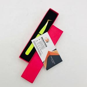 แหนบต่อขนตาแบบญี่ปุ่นทำจากสแตนเลสแหนบปลายแหลมแบบมืออาชีพทำจากเส้นใยแบบกำหนดเองจากรัสเซีย - Product Image 4