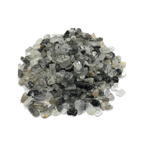 Cristal Tourmaline puce de quartz pierre en vrac puces de pierres précieuses brutes puce de pierre dégringolée cristal de guérison naturelle graviers cailloux agate - Product Image 5