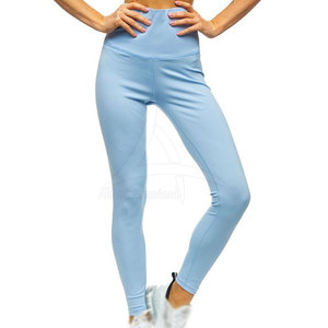 Legging femme tendance, taille haute, élastique, uni, léger, respirant, vêtement de yoga confortable, taille personnalisée, vente chaude - Product Image 2