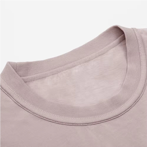 Camiseta extragrande de peso pesado para hombre de alta calidad Camiseta de poliéster/algodón en blanco con estampado personalizado - Product Image 6