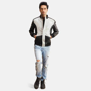 Servicio OEM, Chaqueta de Cuero para Hombre de Alta Calidad, Chaqueta de Cuero de Moda con Mangas Completas para Hombre - Product Image 5