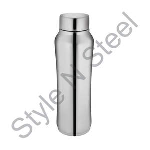 Bouteille d'eau droite en acier avec forme ronde en acier inoxydable, bouteille d'eau intérieure en acier inoxydable, meilleure vente - Product Image 1