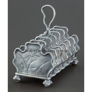 ชั้นวางขนมปังโลหะสไตล์วินเทจทำมือพร้อมการออกแบบที่หรูหราไม่เหมือนใครสำหรับใช้ในบ้าน - Product Image 1