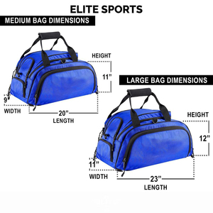 Sports Warrior Boxing Gear Gym Duffel Mochila Bolsa - Product Image 3