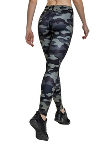 Ladies Camouflage Tech <b>Mesh</b> Yoga Leggings High Waist Gym Fitness Sports <b>Pants</b> for Workout & Training Activewear - Product Image 3