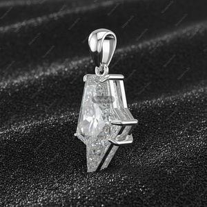 925 Silver <b>Christmas</b> Gift ideas mom dad wife husband Personalized Unique Diamond Fine Jewelry Pendants & <b>Charms</b> Lightning Strike - Product Image 2