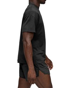 Camisetas Deportivas Personalizadas para Hombre, de Malla Tejida, de Poliéster, para Entrenamiento, Running, Fitness, Ejercicio, con Logotipo Bordado, Anti-Pilling - Product Image 4